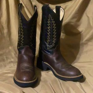 Old West cowboy boots boys size 5.5
